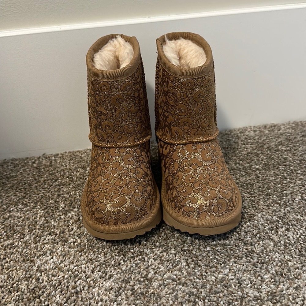 Toddler girl UGG boots size 9.